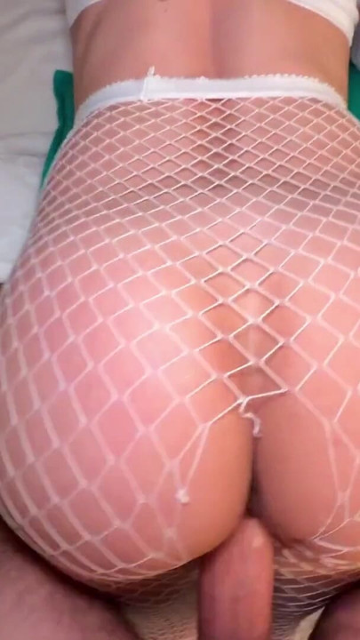 Surprised My Distant in Fishnet Stockings and Fucked Her Savagely | Clip 2
