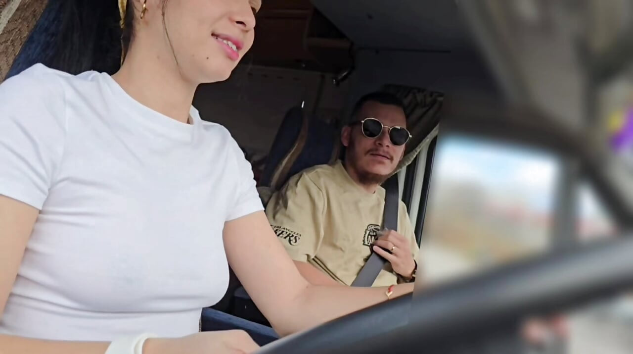 I picked up my favorite UBER client without a bra