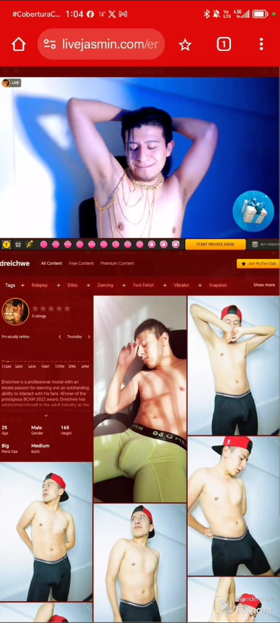 Register on livejasmin now