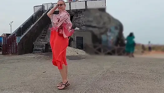 Mature Blonde Wife Enjoys Sex After Walk