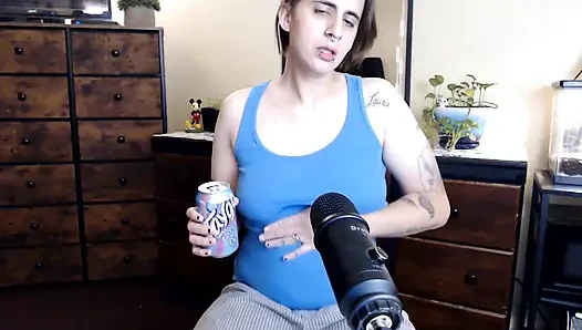 Cotton Candy ASMR Belch