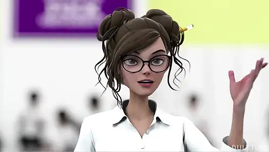 Hentai seks koleji 2. yarıyıl bölüm 3 - ateşli hentai kızları seks pozisyonu yarışmasında amlarını sınıra kadar zorluyor!