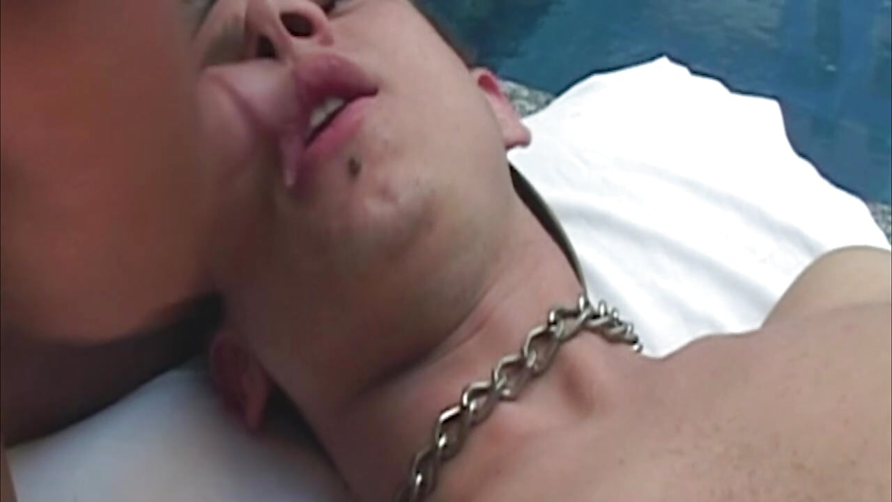 Blonde Babe Stretched Wide Dripping Cum Poolside Pounding