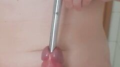 young gay extreme 13 mm urethra sounding part 3