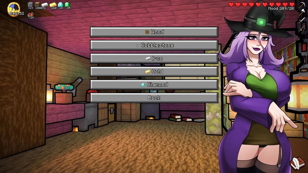 Minecraft Horny Craft - Part 16 - Horny Witch Blowjob by Loveskysanhentai