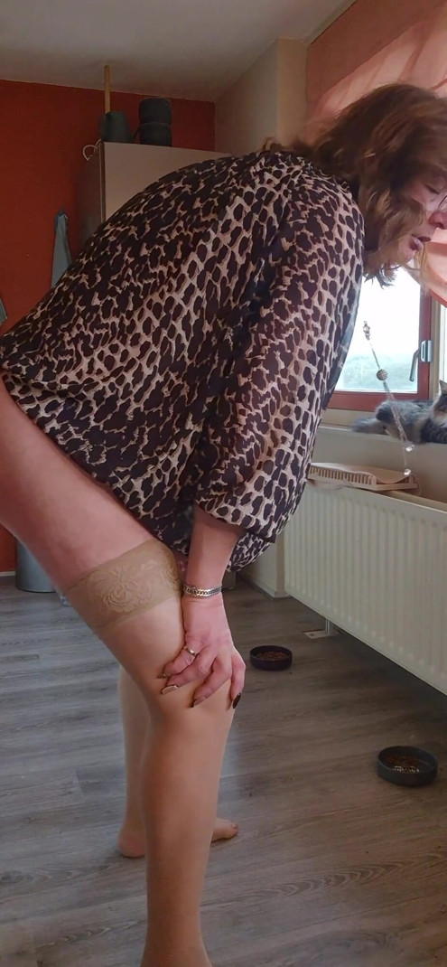 Riding my dildo while smoking a cigarette | Clip 2
