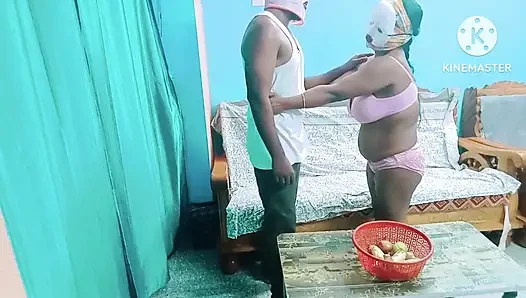 A Lustful Step Mother Unable to Control Her Feelings for Her Step Son - Full Tamil Dirty Talk with Moaning