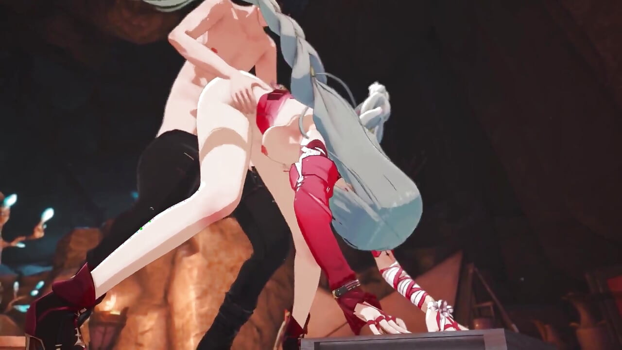 Wuthering Waves - cảnh làm tình khiêu dâm phrolova - 3d hentai animation