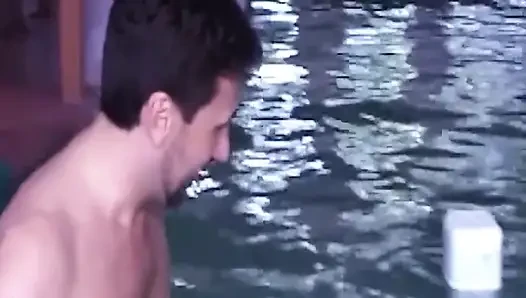 Mature MILF Gets Pounded Hard in Steamy Pool Sex