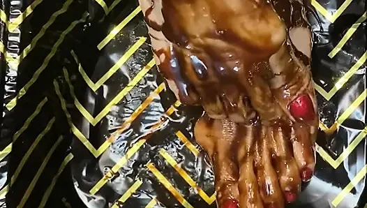 Kompilasi kaki melove yang berantakan & kaki panjang