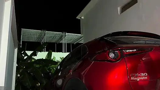 AMAZING HOT COLOMBIAN seduces me after the party I sneaked her behind her BOYFRIEND's car! - SPACE PRODUCTIONS