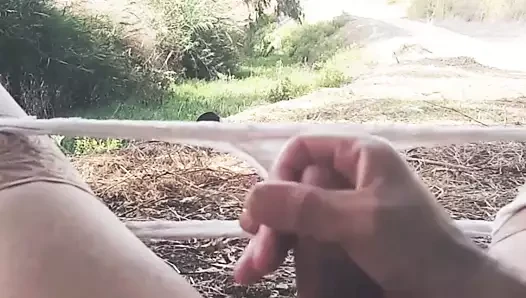In Hebrew porn video – outdoor ejac 2