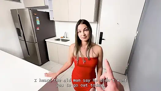 Üvey kız kardeşimin sıkı amcığı damlıyor! Mükemmel amcıklı azgın güzellik sikiliyor