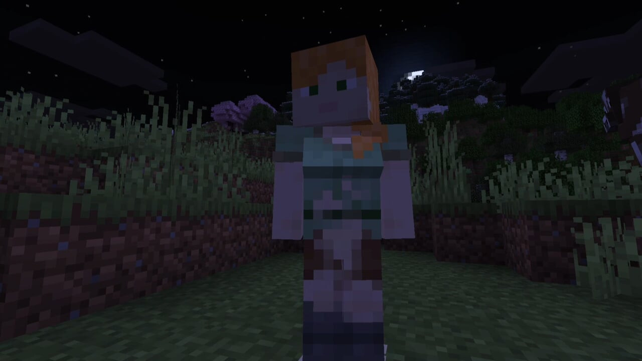 Minecraft mod Needs of Nature - Steve and alex masturbating and showing off some features! Like Cum!