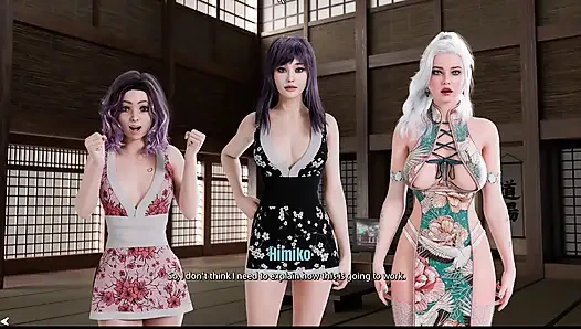 Julia in japan 3 Himiko willigte ein, julia zu trainieren