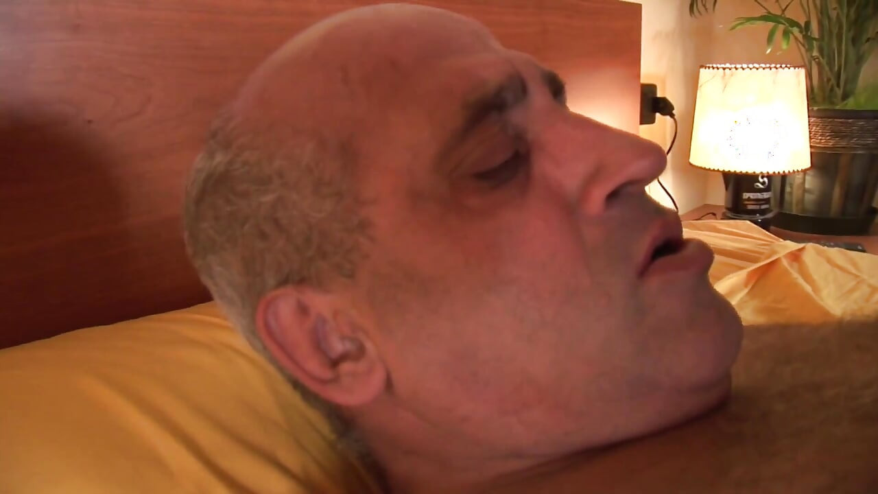 Dirty old stepdad fucking his brunette stepdaughter
