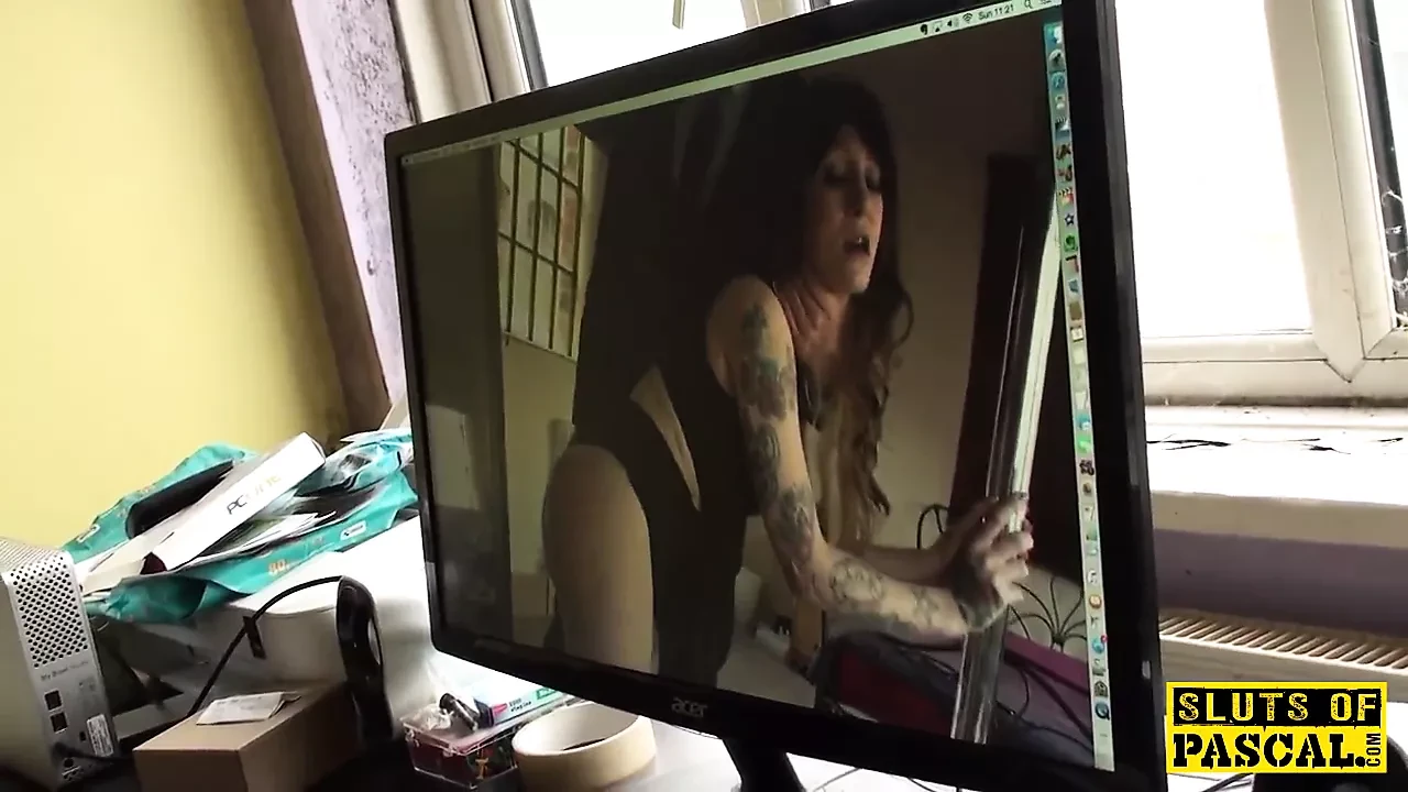 British sub babe dominated with anal