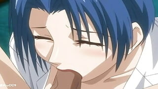 # sucking dick and inserting a narrow pussy