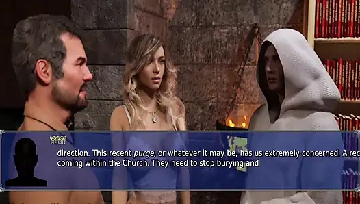 Ofis karısı #22 - Stacy Zack'i azdırıyor ve daha sonra Simon Stacy'nin amıyla oynuyor