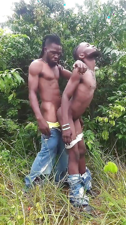 Elder Stepbrother Fucking Young Stepbrother Inside Farm Bush