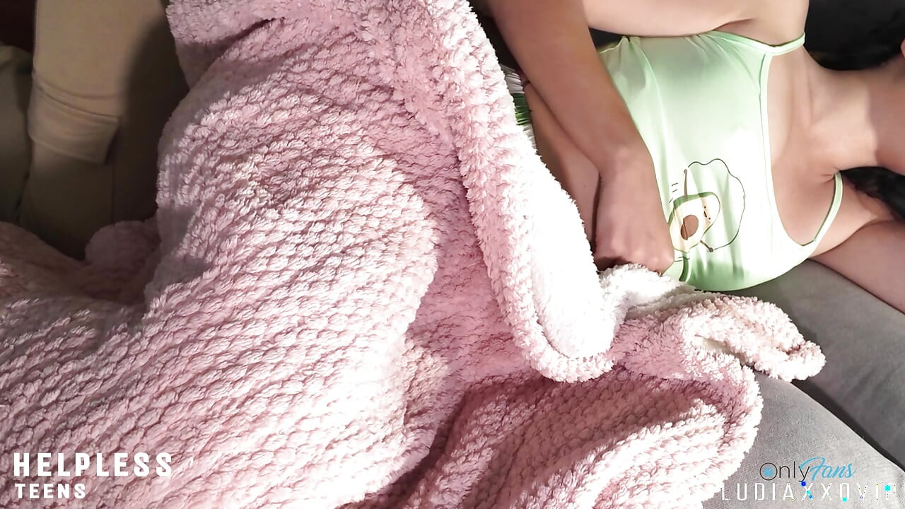 young and innocent stepsister virgin pussy teasing and rubbing!