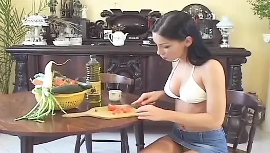 Perfect Asian Goddess Takes on Fat Dick