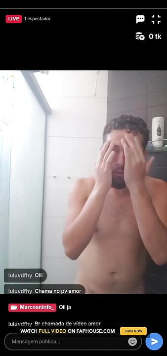I Did My First Live Stream in the Shower and Received Compliments