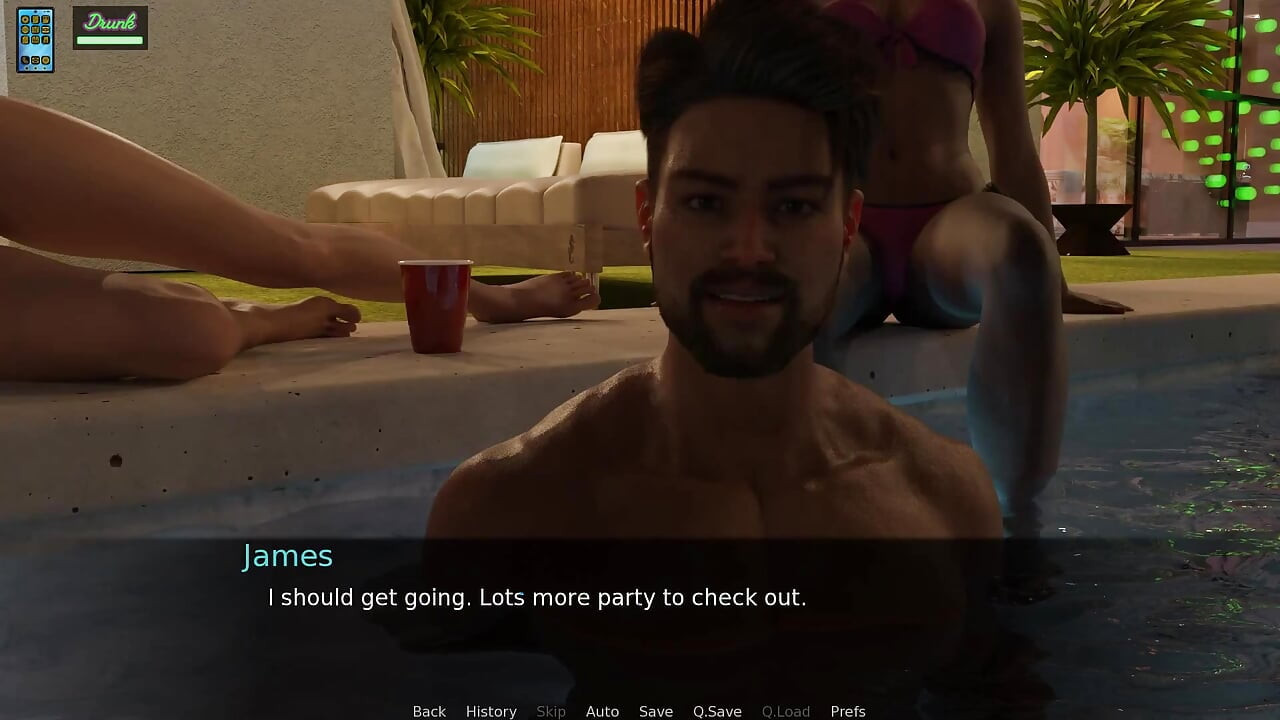 Paradise City: Married Blondes Sucking BBC at the Party - Episode 12