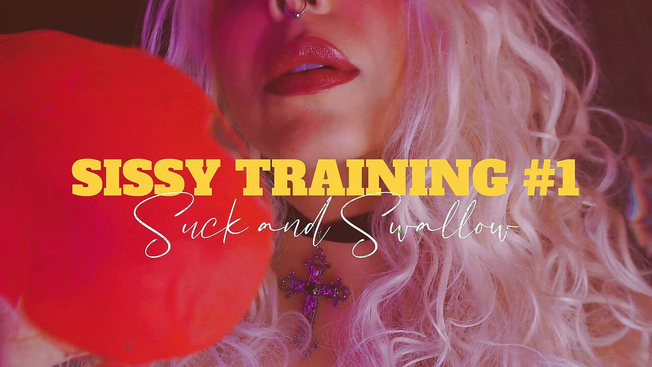 Sissy Training #1 - Suck and Swallow - Beta humiliation