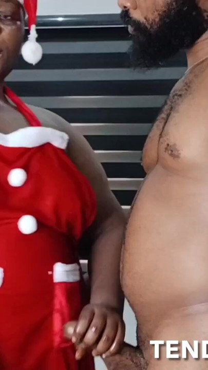 Merry Wet Christmas!! Spanking and Quick sex with my BIGBOOTY Mrs Claus. Xmas CREAMPIE | Clip 1
