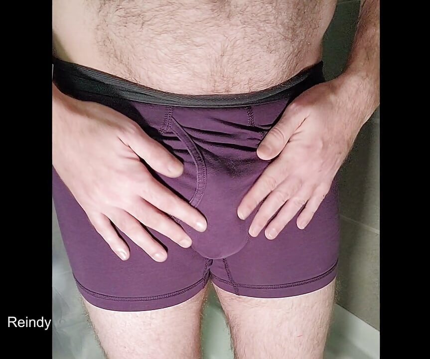 Soaking My Boxer-briefs and Jerking Out a Huge Load