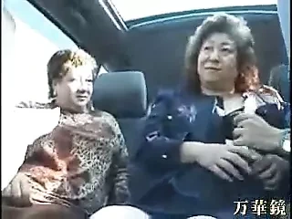 亚洲奶奶在公共汽车上