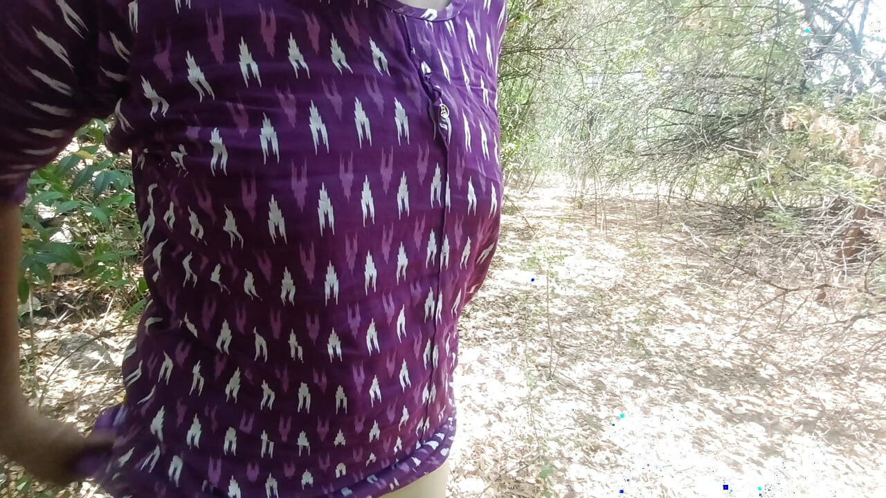 Milk breastfeeding in outdoor forest