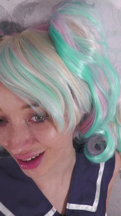 Must-share moment from "Stepdaughter is used by stepdad in cosplay outfit"