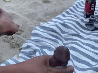 Sperme sur la plage