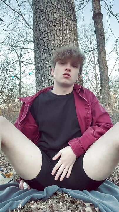 Frat Boy Busts a Load in his New Toy (In Public)