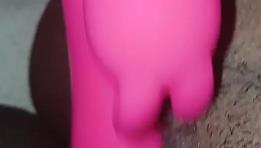 Hairy and creamy Colombian pussy