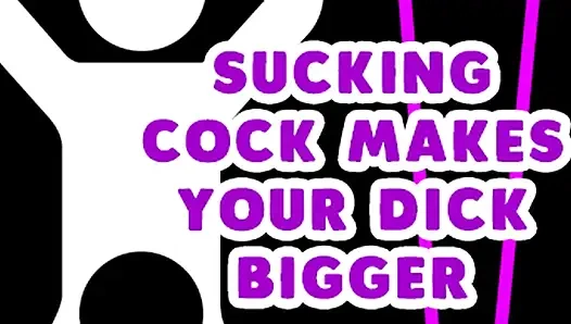 AUDIO ONLY - Sucking dick makes your dick bigger