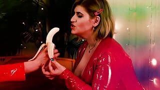 Pussy Fuck and Balloon Fetish, Foodsplosh. Kinky MILFs Have Pervert Sex! Arya Grander