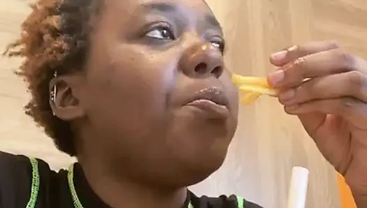 Public McDonald's Mukbang