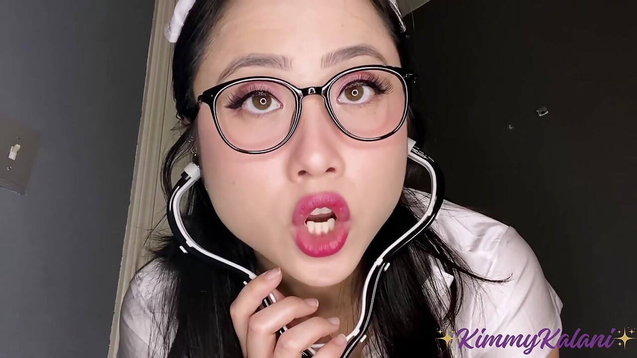 Bitchy Asian Nurse Examines your Sperm Sample -ASMR JOI