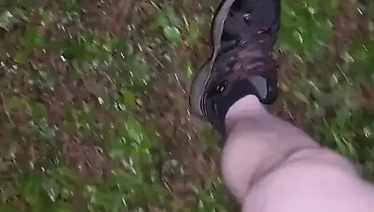 Neredeyse parkta yakalanıyordum