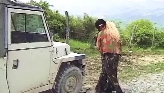 Blonde MILF Sucks and Fucks Outdoors in Wild Adventure