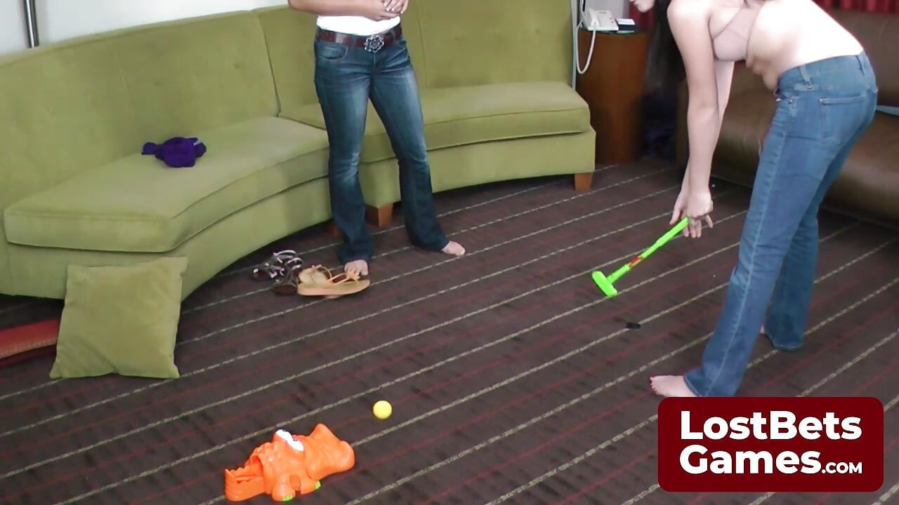 Strip Croc 'n' Balls Miniature Golf with a naughty twist