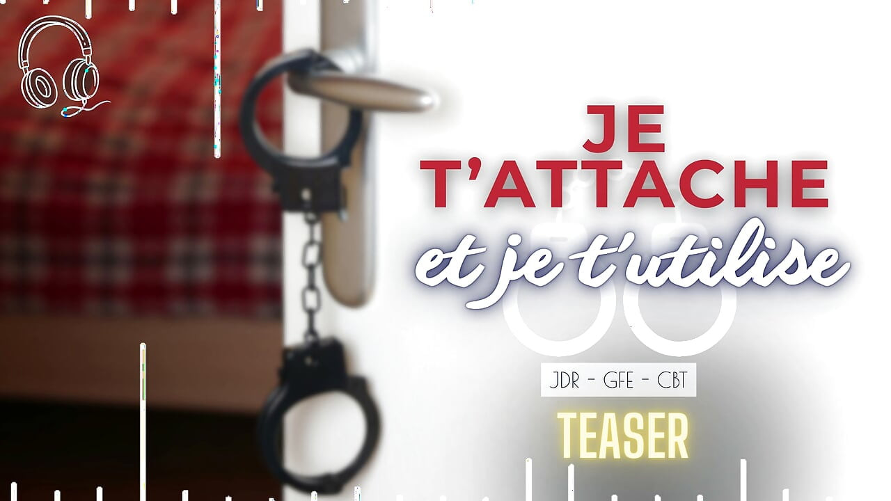 I Tie You Up And I Use You - French audio femdom cbt