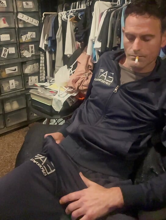 Mike masturbating again