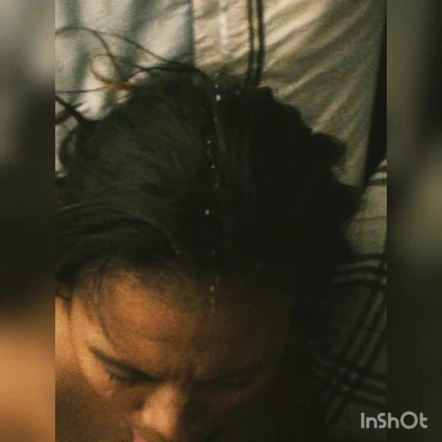 X thai gf at 18 or 19 years old taking a huge nut