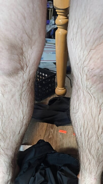 tried going in a container of noodles, went down my leg instead