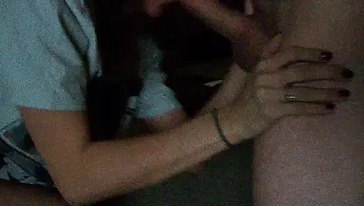 Hello xHamster! My first time ever being recorded, masturbating my tight 19 year old pussy and sucking cock!