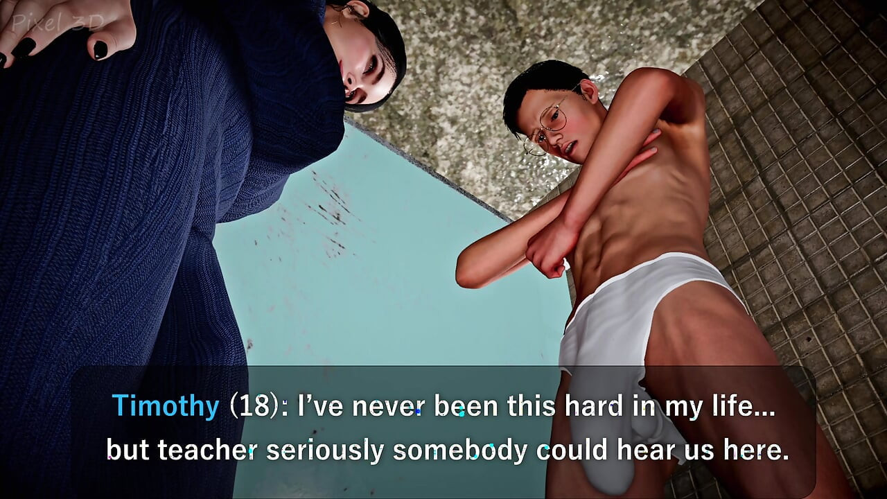 鍵のかかった個室 - カティア先生のお気に入りの生徒